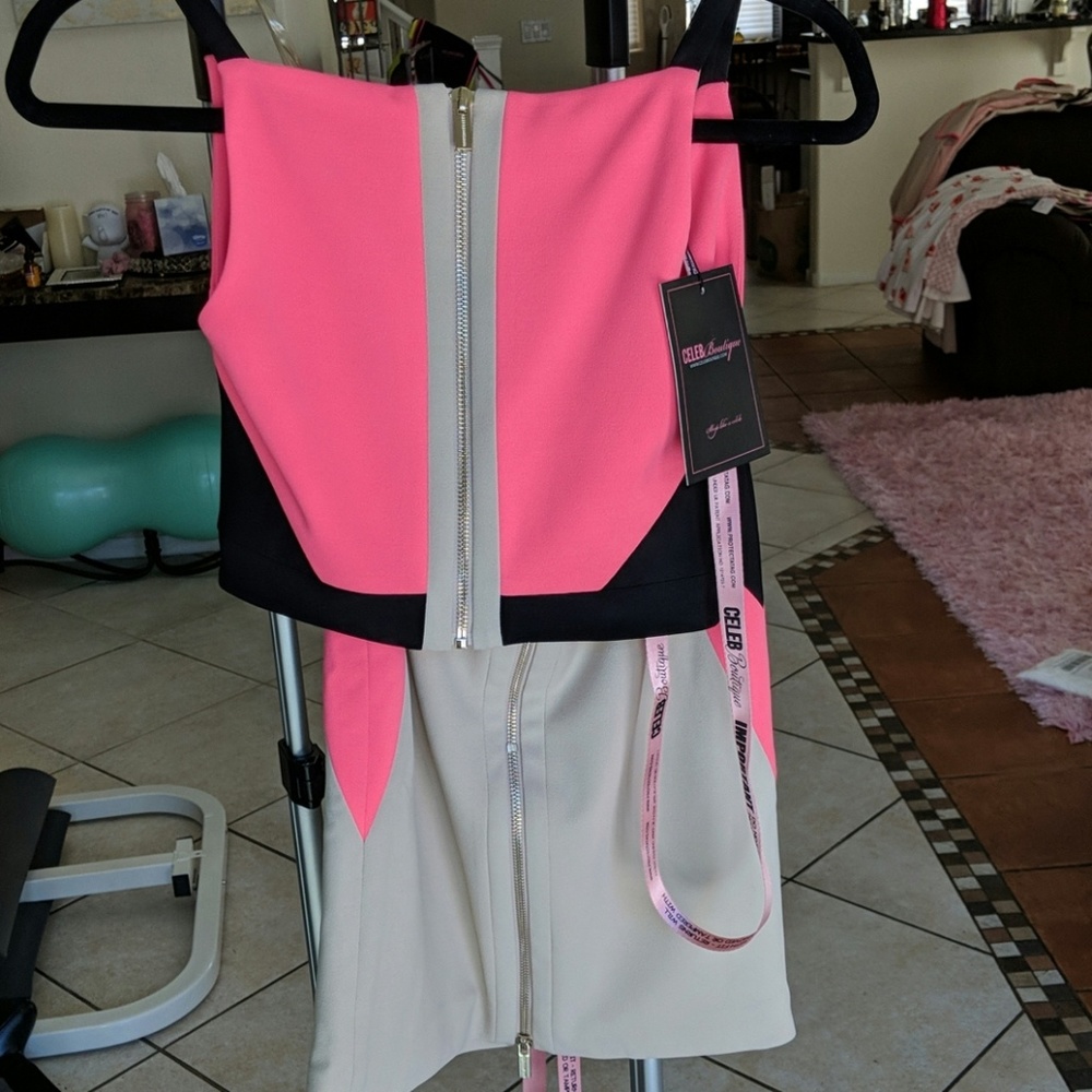 Two piece skirt set
